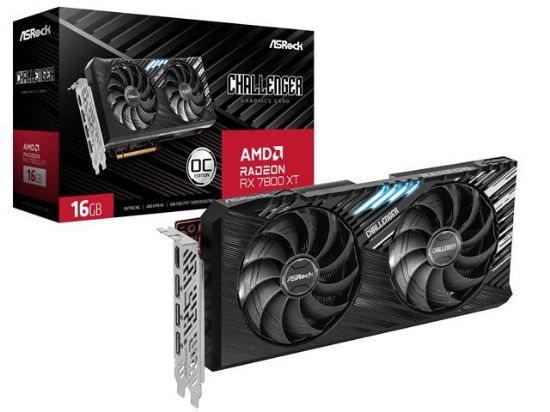 Slika VGA ASR RX7800XT Challenger 16G OC