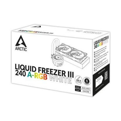 Slika Vodeno hlađenje za procesor Arctic Liquid Freezer III 240 A-RGB(white)